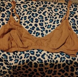 VGUC Pansy Co Organic Cotton Bra XXL